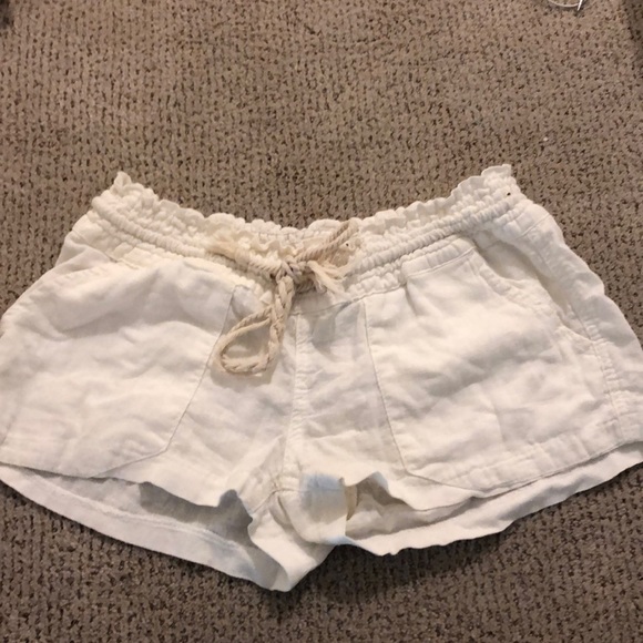 roxy white shorts